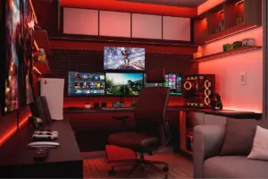 best monitor position for gaming